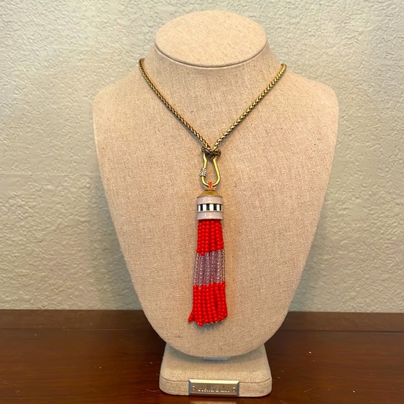 Stella & Dot Jewelry - Colorful Tassel Stella & Dot Necklace